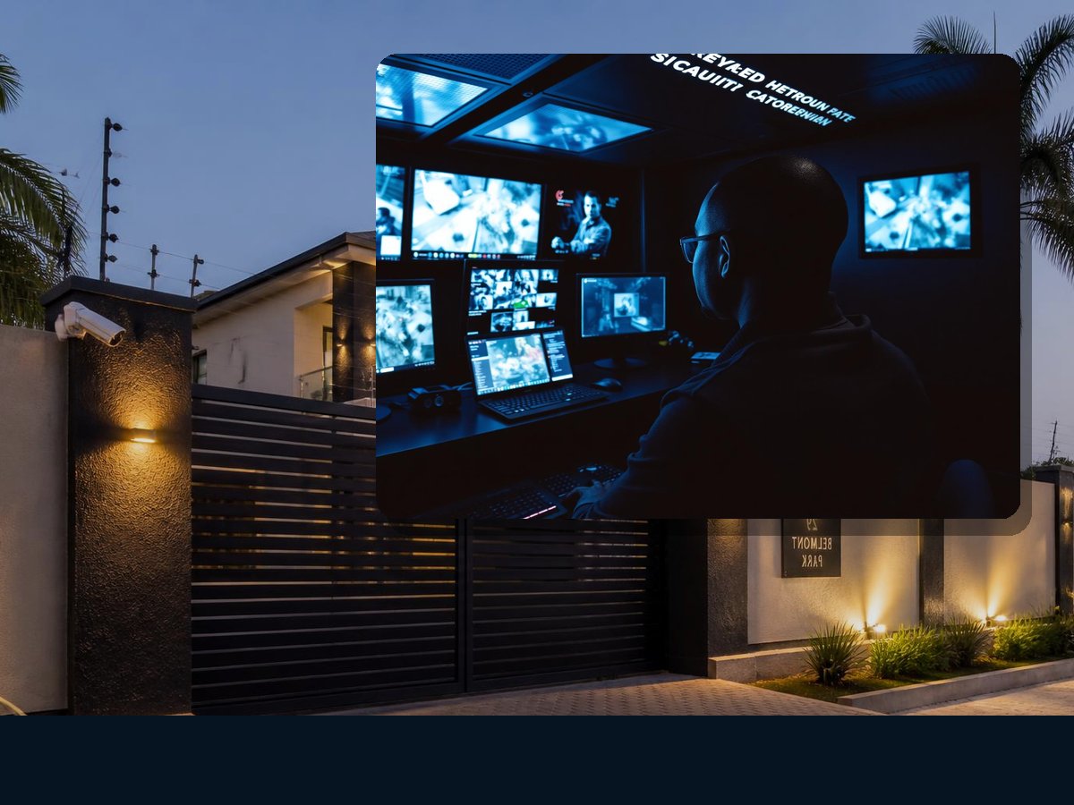 Corporate Security Control Room Concept