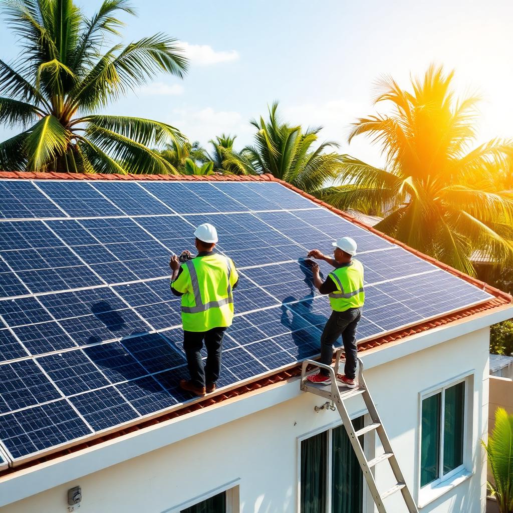 Solar installation Ghana